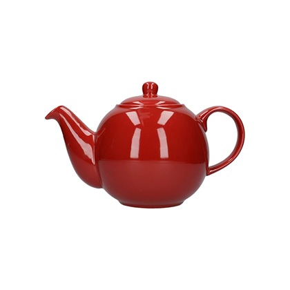 London Pottery 6 Cup Globe Red