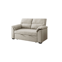 2 Seater  Sofabed - Medium Beige/Sand