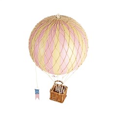 Vintage Balloon Model Travels Light Pink