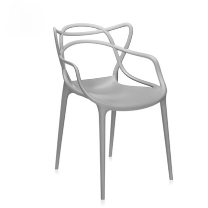 Plastic Grey Chair For Outdoor