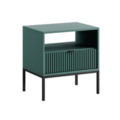 Bedside Table 1 Drawer – Green