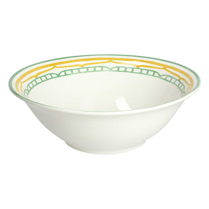Salad Bowl Cm 23 Mimosa Pad P. Porcelain Yellow