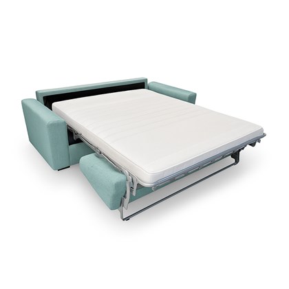 3-Seater Sofa Bed Mod – Sapphire Blue