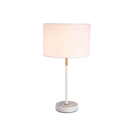 White Table Lamp - D330mm H540mm