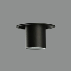Gina Recessed Spotlight Black GU10