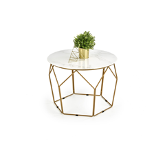 Madison Coffee Table – Gold/Marble
