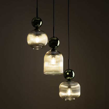 Ceiling Lamp 3xE14 – Cognac