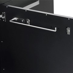 Outdoor Kitchen 180 With Stainless Steel Table Top