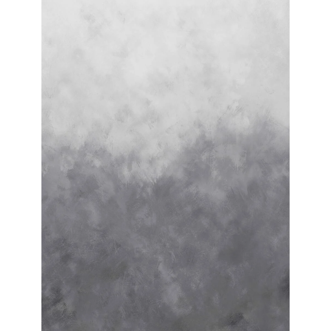 Mural Wallpaper Gradient Painting Dark Grey