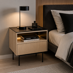 Nightstand LED – Vicenza Oak