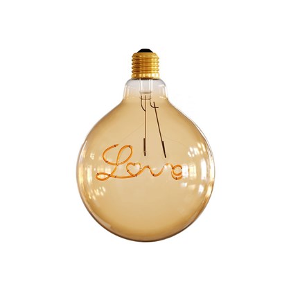 LED Golden Light Bulb Globe G125