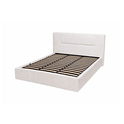 Upholstered Bed 180x200 Cream