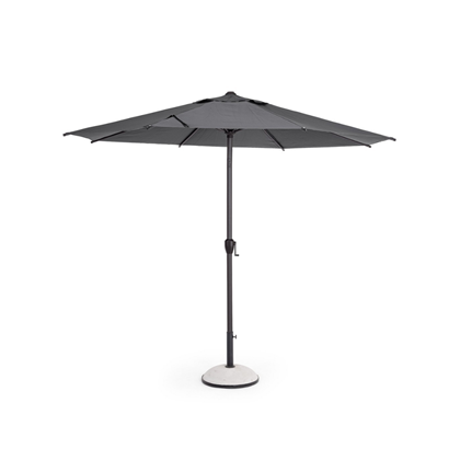 Parasol with Tilt – Dark Grey, 3M