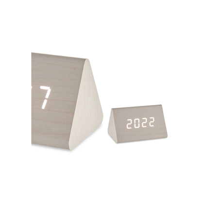 White Digital Clock