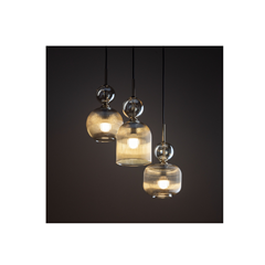 Sophia Cognac Hanging Lamp – Cognac & Black