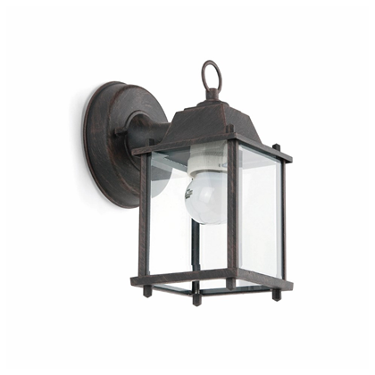 Dado-P Wall Lantern Brown E27