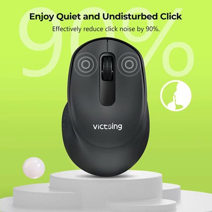 Mini Ergonomic Wireless Quiet Mouse 2.4G