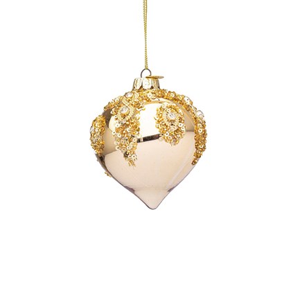 Melissa Gold Ornament