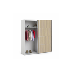 Verona Wardrobe – White & Oak