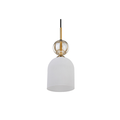 Sophia Cognac White Hanging Lamp