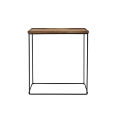 Console Table Marron Noir