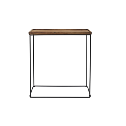 Console Table Marron Noir