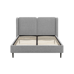 Upholstery Bed 140x190cm - Grey