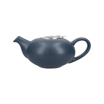 London Pottery Pebble Filter 4 Cup Teapot Speckled Slate Blue