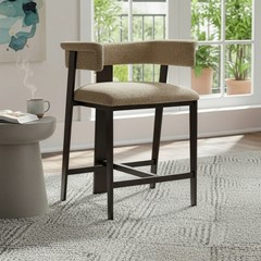 Counterchair Fabric Old Iron Tube Leg