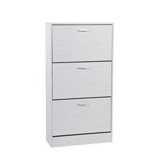 Shoes Cabinet 3 Doors in White