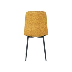 Dining Chair Microfiber Yellow