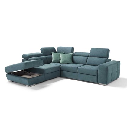 L-Shaped Sofa Bed 2-Seater With Corner Left - R25