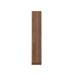 6 Door Wardrobe – Walnut & Travertene