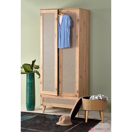 Wardrobe Cabinet - Artisan Oak
