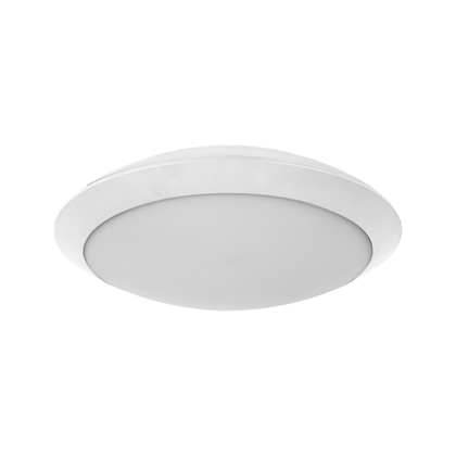 Plastic Ceiling Light 1 x 15W 1 x E27 IP65 White