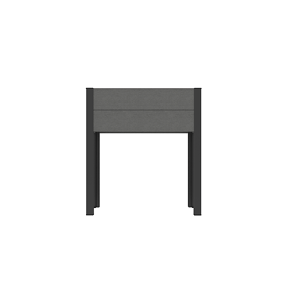 Outdoor Flower Bed – Dark Grey