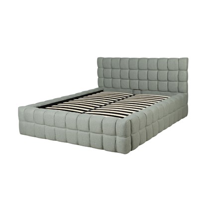 Upholstery Bed with Gaslift – Green 160x200cm
