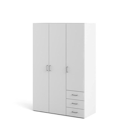 Space Wardrobe with 3 doors & 3 drawers