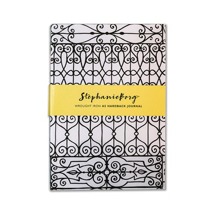 A5 Wrought Iron Hardback Journal