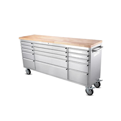 72 Tool Chest- Stainless Steel