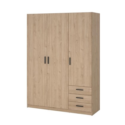 Sprint Wardrobe with 3 doors  & 3 drawers