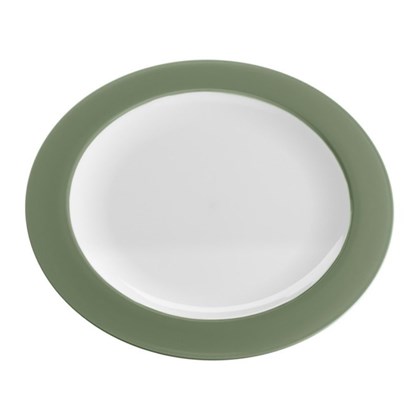 Eat Pop Dinner Plate - Sage Green