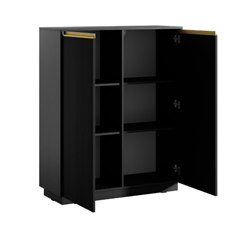 Sideboard  Large 2 Doors - Black