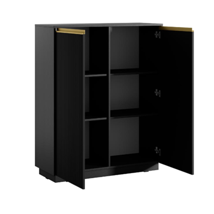 Sideboard  Large 2 Doors - Black