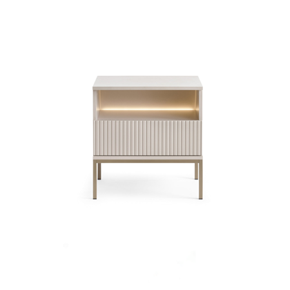 Bedside Table - Cashmere