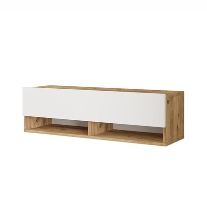 Hanging Tv Unit - Atlantic Pine & White