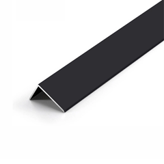 Aluminium Trim Alloy L-Shaped – Black