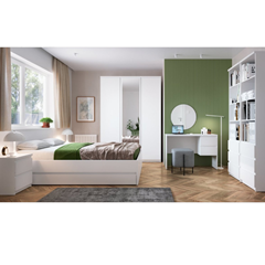 3Doors Wardrobe – Alpine White