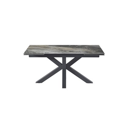 Extendable Table Matt Ceramic Top Grey 240-160x90