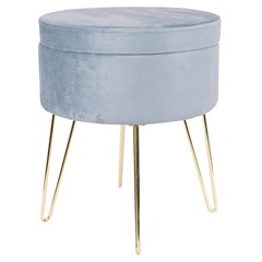 Round Stool With Storage